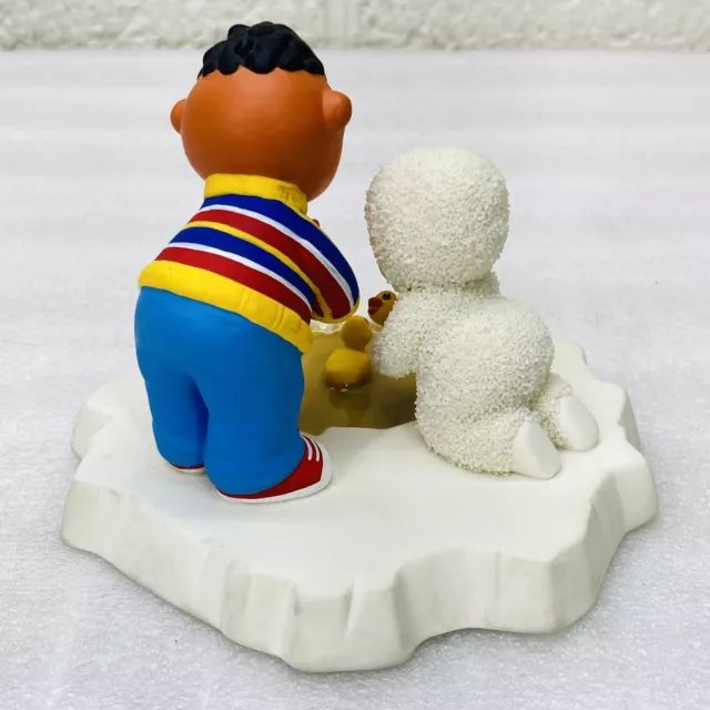 RARE‼ Department 56 Snowbabies Sesame Street "Rubber Duckie, You're My Friend" 3