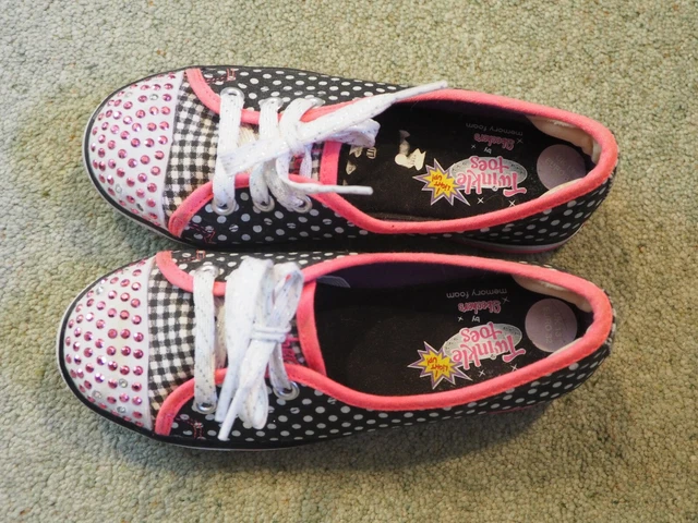 Skechers twinkle toes clearance memory foam