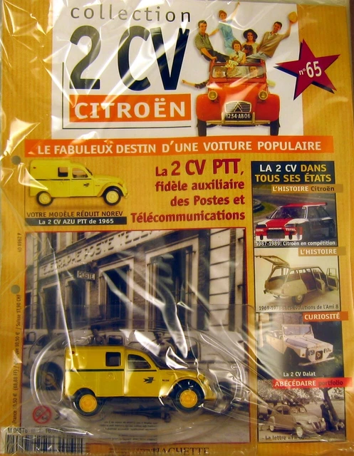 Miniature NOREV 1/43 – Citroën 2 CV AZLM 1958, Aéroport Paris Assistance