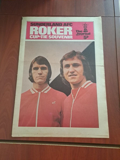 Sunderland Fc 1973 Fa Cup Final Ian Porterfield Signed Pre-Print