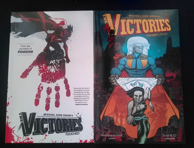 The Victories Vol.1 & Vol.2 Dark Horse Graphic Novel Lot NM-