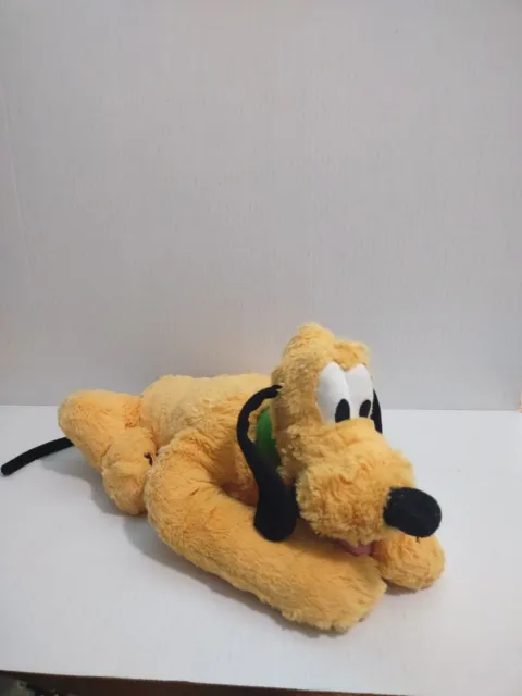 Disney Parks Genuine Exclusive Original Authentic Pluto Plush Stuffed Animal 16”