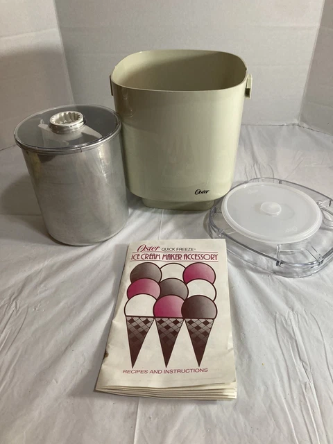 Oster kitchen center ice cream maker manual best sale