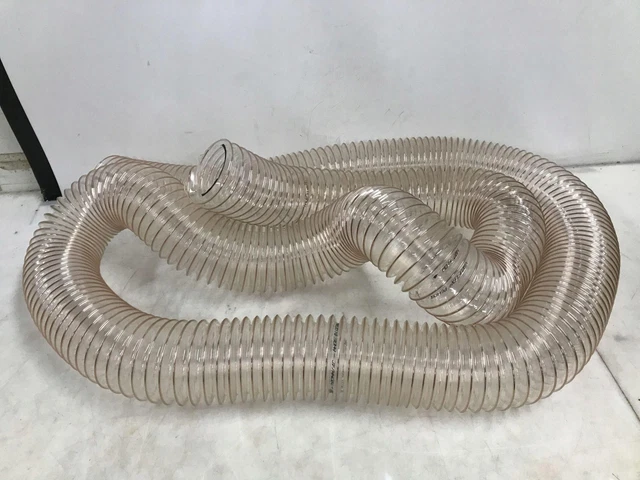 Tubo Di Aspirazione In PU ECO 70mm - 5 Metri Per Polvere, Aria E Vapori, Resistente All'Idrolisi - Foto 4