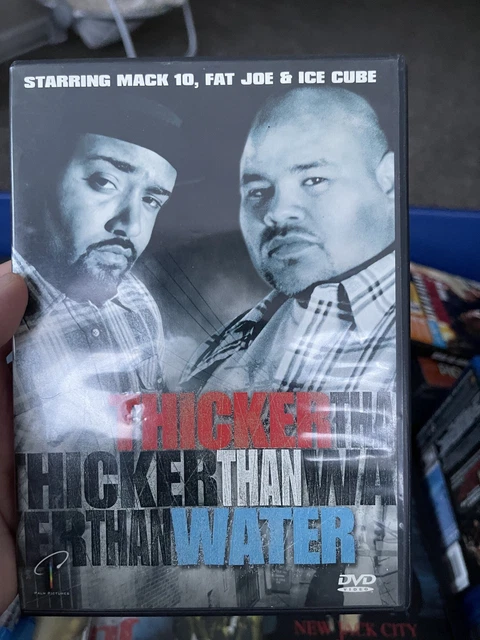 THICKER THAN WATER VHS Movie - MACK 10, FAT JOE & ICE CUBE R