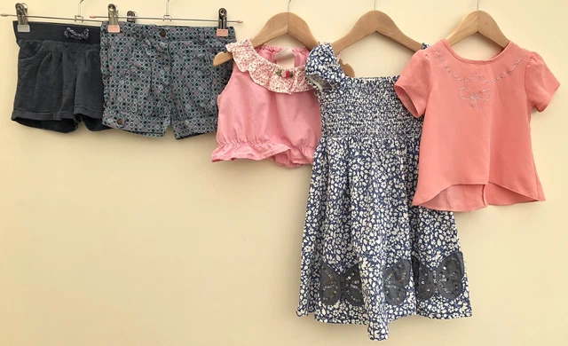 Girls Bundle Clothes 2-3 Bluezoo Vertbaudet Hello Kitty Laura Ashley