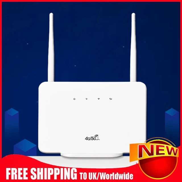 ROUTER WIRELESS 4G 300 Mbps 4G LTE CPE router modem spina UE per lavoro ...