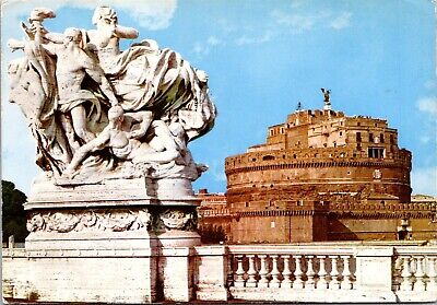 Vintage Postcard, the St. Angelo's Castle, Rome, Italy,  LA308