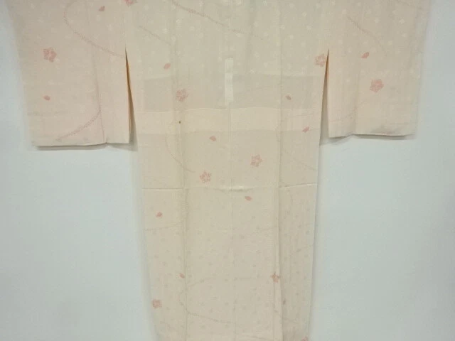6564947: Japanese Kimono / Vintage Hitoe Juban / Shibori / Flower