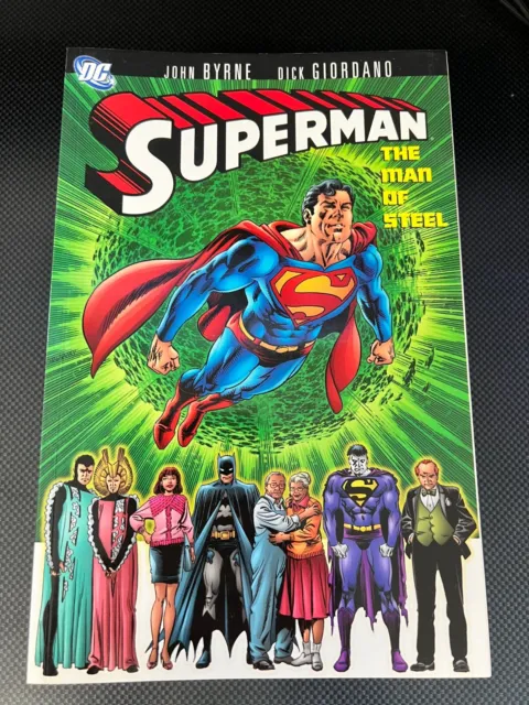 Superman The Man of Steel Volume 1 DC TPB BRAND NEW RARE OOP Byrne & Giordano