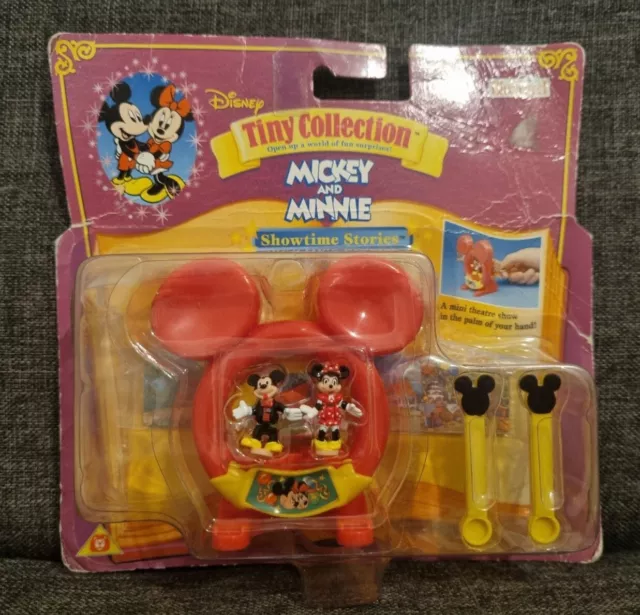 Bluebird Vintage Polly Pocket Disney Mickey Minnie Mouse Tiny Collection Sealed