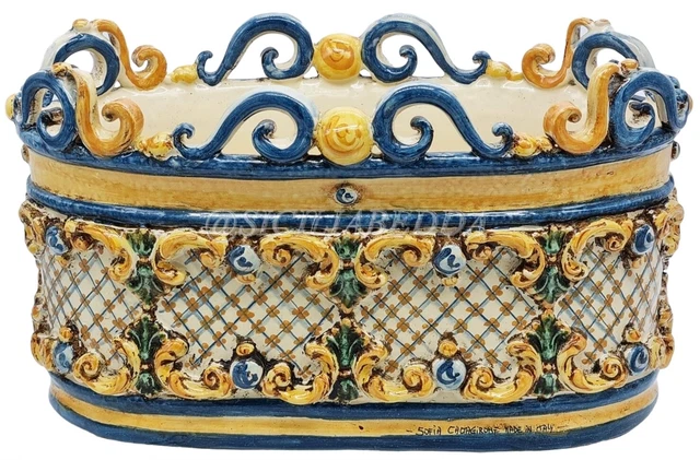 Dahlia Set Di 3 Vasi Portafiori A Forma Di Gufo In Ceramica Fatte A Mano: 'Non Vedo Non Sento Non Parlo', Con Foro Di Drenaggio, Per Piante Grasse E Decorazione.