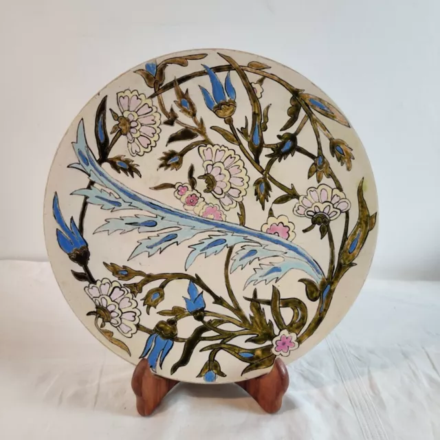 Dessous De Plat Assiette Décorative Longchamp Terre De Fer Art Nouveau