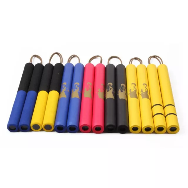 Foam Nunchucks Nunchaku Martial Arts Kungfu Training Nunchakus Stick Safety 28cm