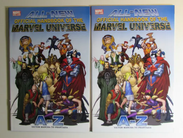 All-New Official Handbook Marvel Universe A-Z Lot 2 #7 Marvel 2006 Comics