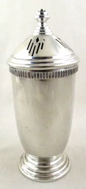 Solid Silver - SUPERB - ART DECO SUGAR CASTOR - Hallmarked:-Birmingham 1936