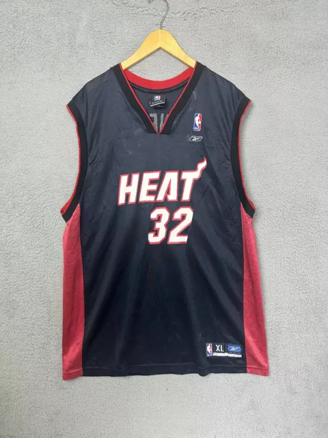 SHAQUILLE O'NEAL #32 Mens Jersey XL Reebok Miami Heat Shaq NBA ...