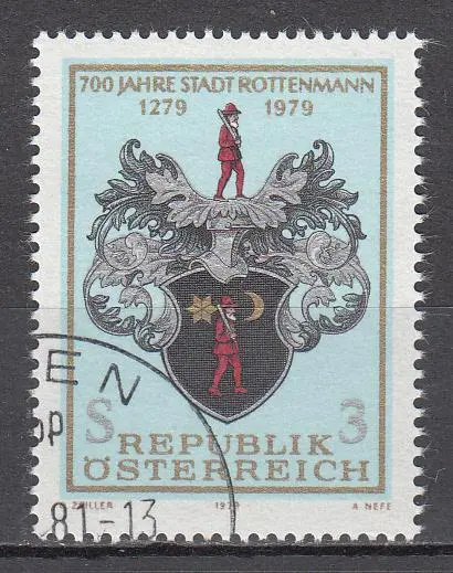 Österreich 1979 - MiNr 1613 - 700 Jahre Stadt Rottenmann