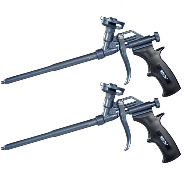 AWF PRO Spray Foam Gun, PTFE Non Stick Coated Gun, 2 Pack