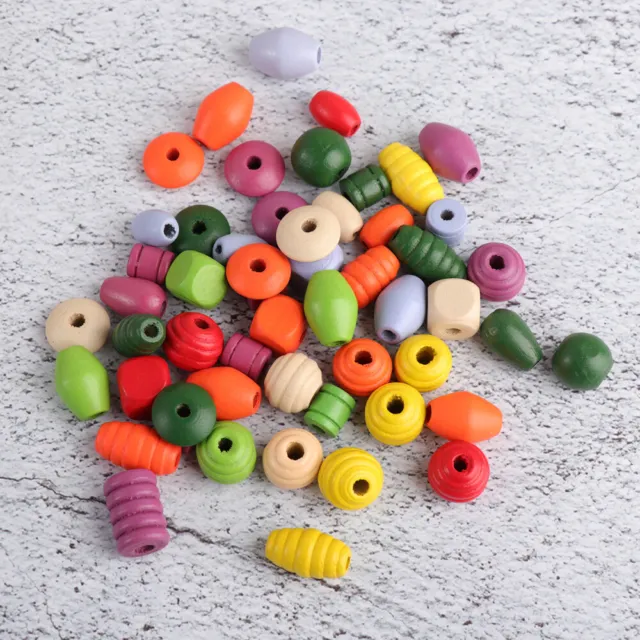 Hand Training String Toy Threading Beads Threading Game Toddlers