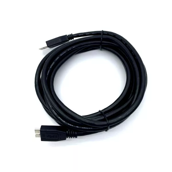 10' USB 3.0 Cable Cord for SEAGATE FREEAGENT GOFLEX DESK 9ZQ2P5-500