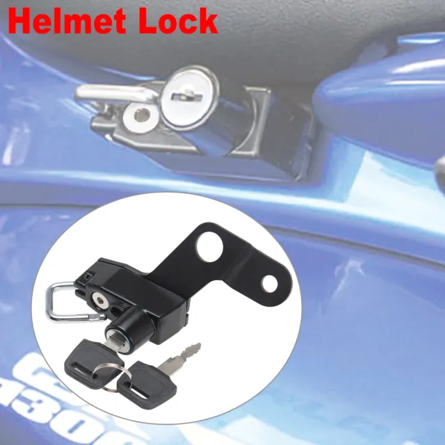For SUZUKI Hayabusa GSX1300R Helmet Lock Key Set Anti-Theft Steel 2008-2020