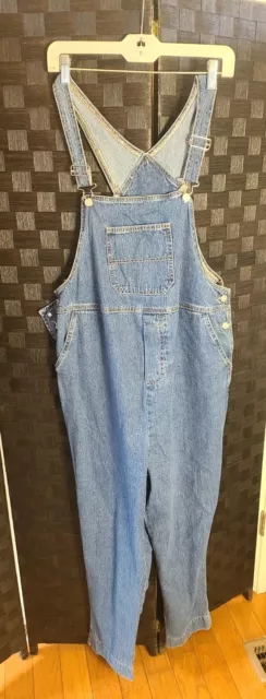 Baby And Me Blue jean maternity Overalls medium