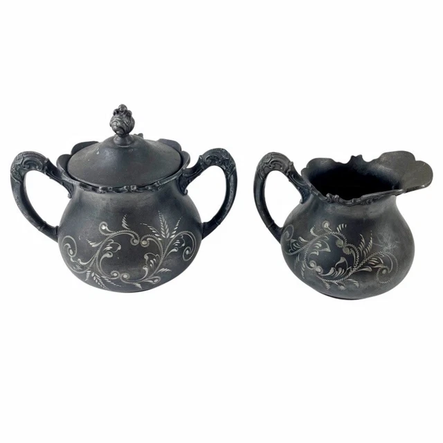 バタークーラー M.Benedict USA / QUADRUPLE PLATE ANTIQUE M S Benedict Quadruple Silver Plate Serving Bowl Candy