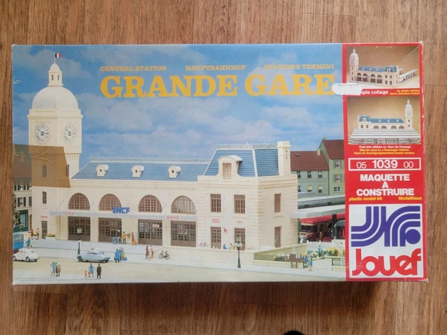LQ1488 JOUEF 1020 Train Ho 1/87 1:87 Maquette montée Grande gare EUR 59,25 - FR
