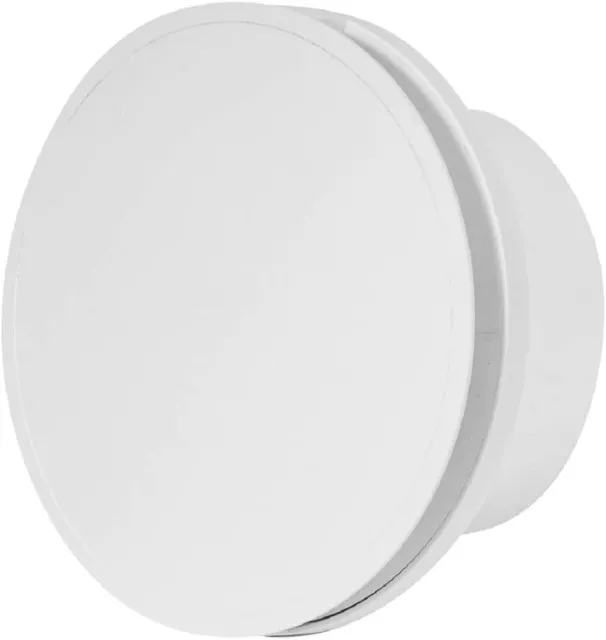 Europlast 100mm / 4 inch Wall Exhaust Fan Kitchen Toilet Bathroom Round Front -