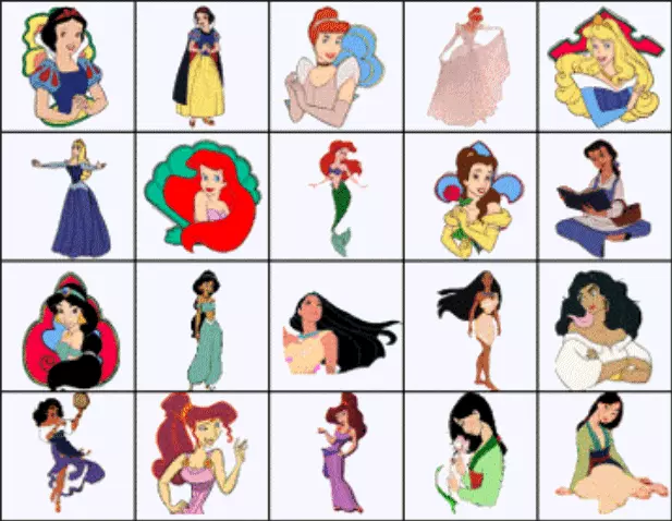 Disney Princess Brother Machine Embroidery Designs PES CD,USB