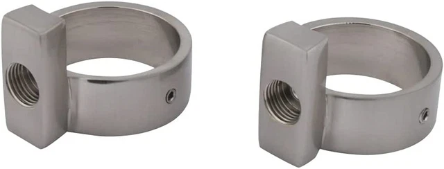 Kingston Brass CC438 Vintage Drain Bracelets for Supply Line Support, Brushed