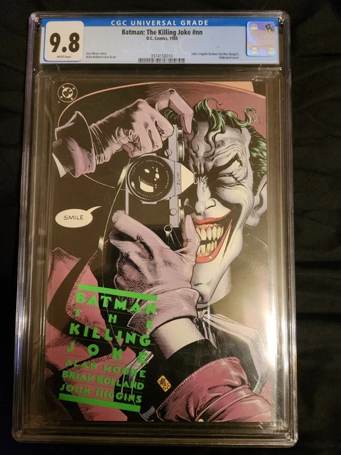 Batman: The Killing Joke CGC 9.8 WP 1st Print (1988) JOKER!