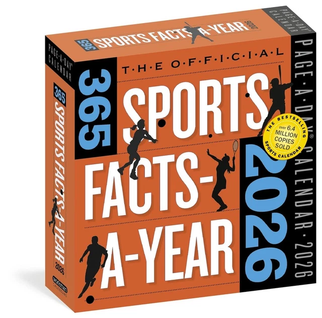 OFFICIAL 365 SPORTS Facts-A-Year Page-A-Day® Calendar 2026 EUR 18,67 ...