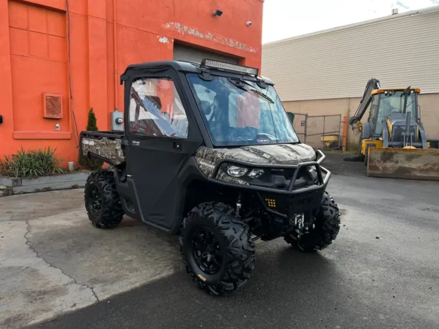 Loaded 2020 Can Am Defender Xt Cab Hd10 Hot/Cold Air Winchopt Plow Only 19Hr