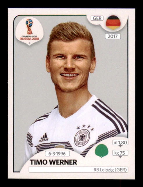 Sticker Timo 2018 PANINI WORLD Cup Stickers 682 #451 Timo Werner $1.89 - PicClick CA