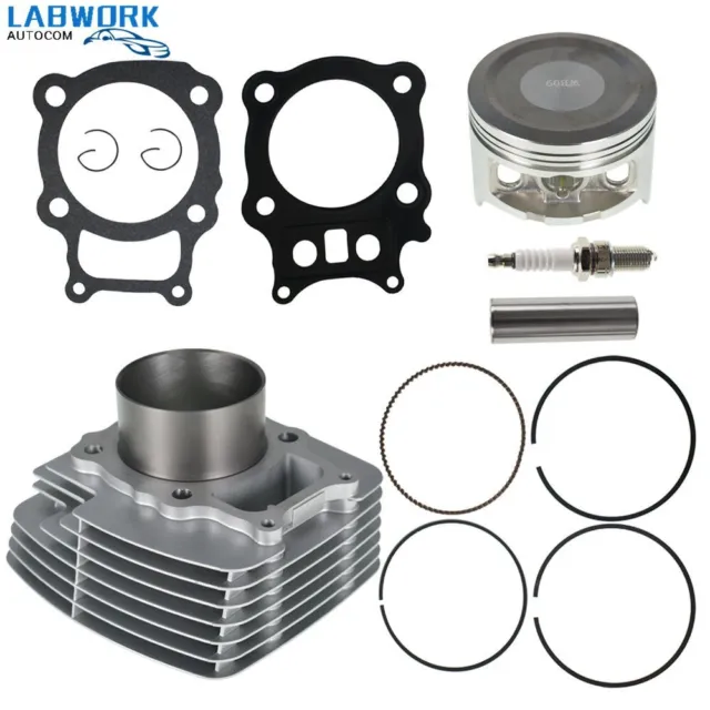 Cylinder Piston Gasket Top End Rebuild Kit for 2000-2006 Honda Rancher TRX350