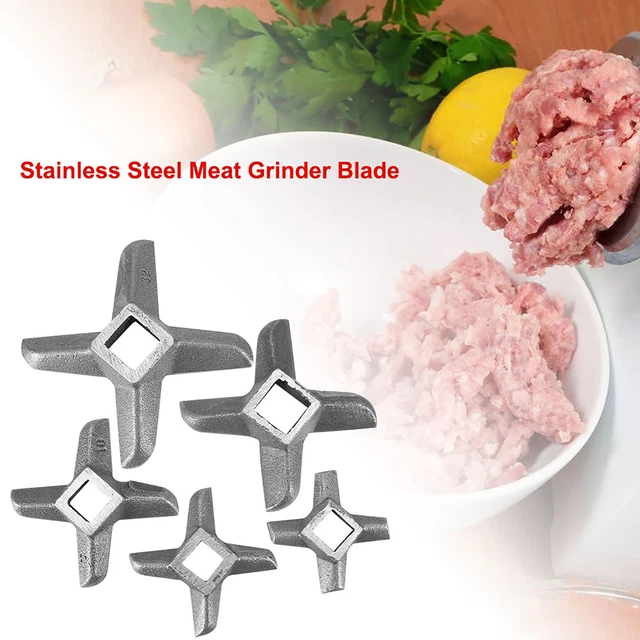 Molinillo de carne de acero profesional en forma picadora de hojas HG