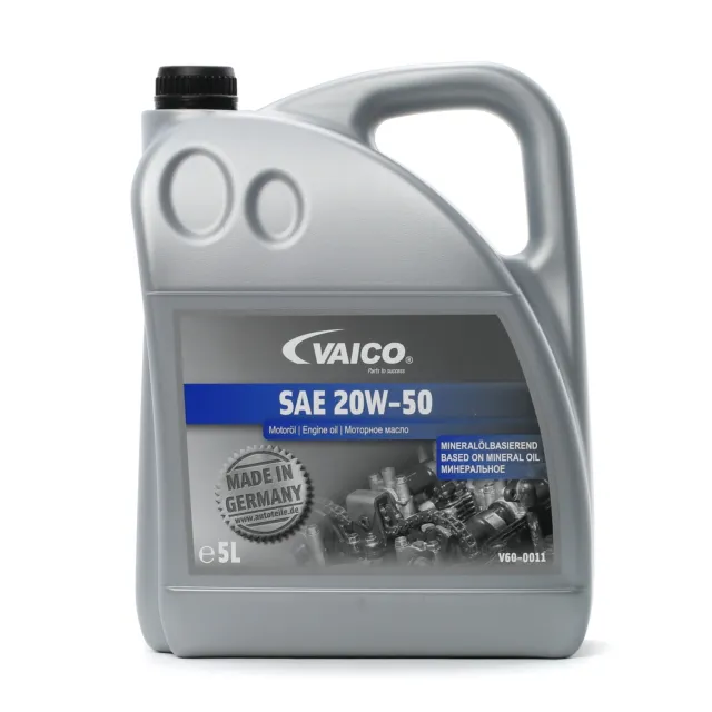 VAICO Motoröl 20W-50 Teilsynthetisch Öl 5 L