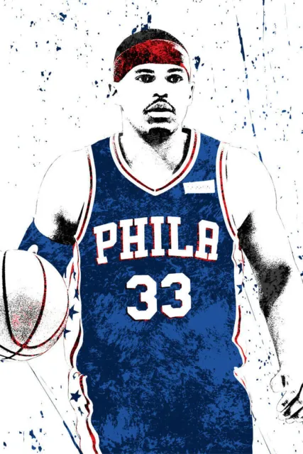 362365 Philadelphia 76ers Tobias Harris Art Decor Wall Print Poster Plakat