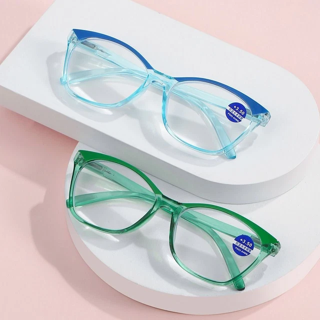 Marco Hombres Mujeres Lentes Ultraligeros Protección ocular Gafas de lectura Anti-Luz azul