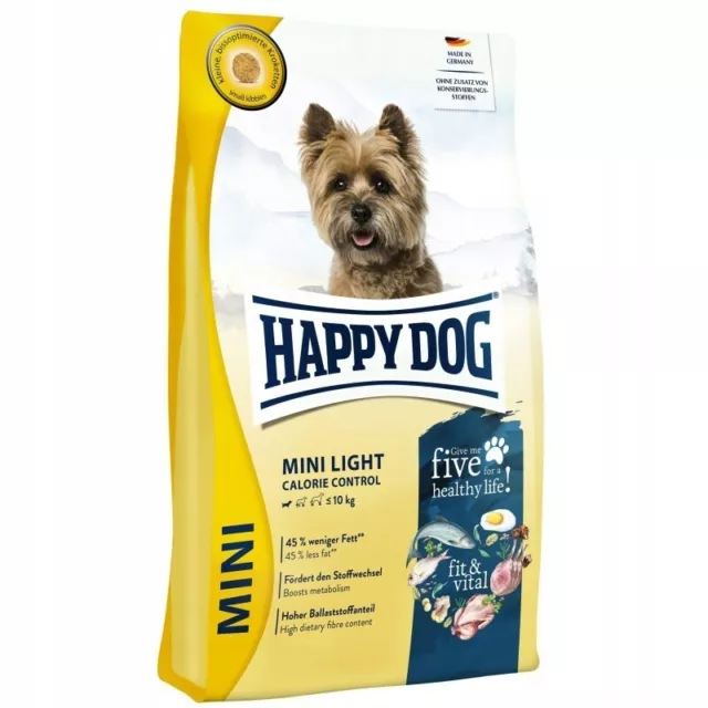 Croquettes chien Happy Dog Fit & Vital Mini Light 4kg