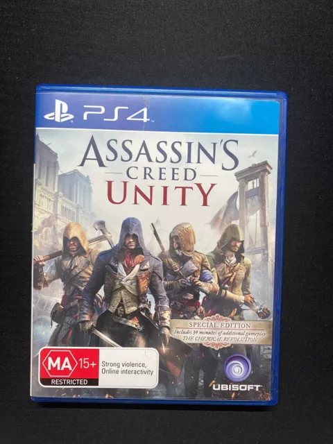 Playstation 4 Assassin's Creed Unity PS4 Limited Edition Game 2014