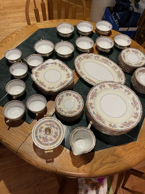 Porcelana Macy's Vajillas SERVICIO DE PORCELANA Fina Vintage