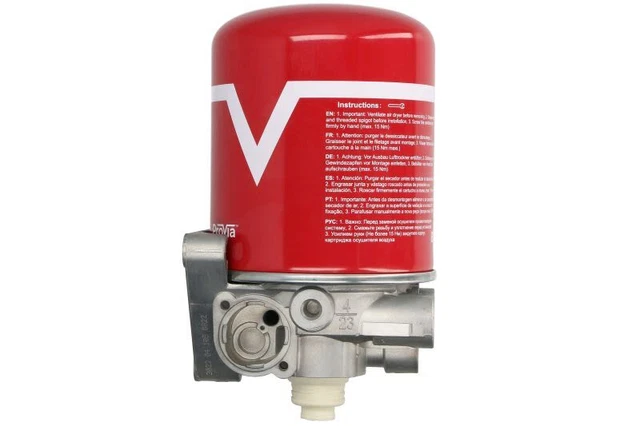 Sécheur D'air WABCO 432 410 222 7 - Pour Systèmes à Air Comprimé De Camions Et Engins (remplacement OEM)