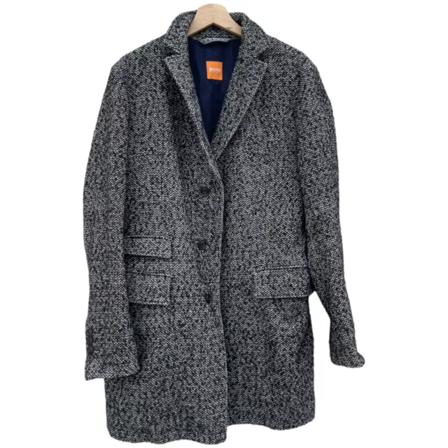 HUGO BOSS Coat Men Wool Blend Size M/L