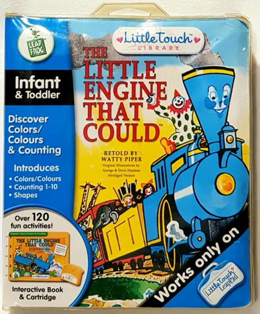 LeapPad LeapFrog The Little Engine That Could Little Touch Library 2004 FreePost