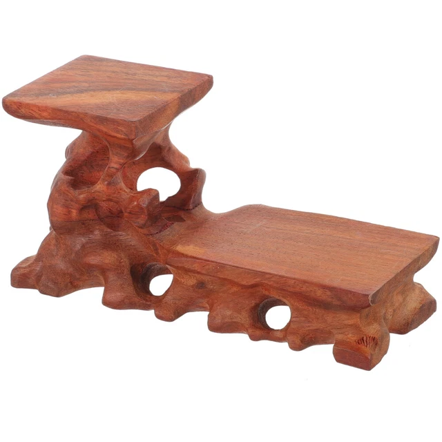 Supporto figure supporto espositivo stile cinese cornice in legno