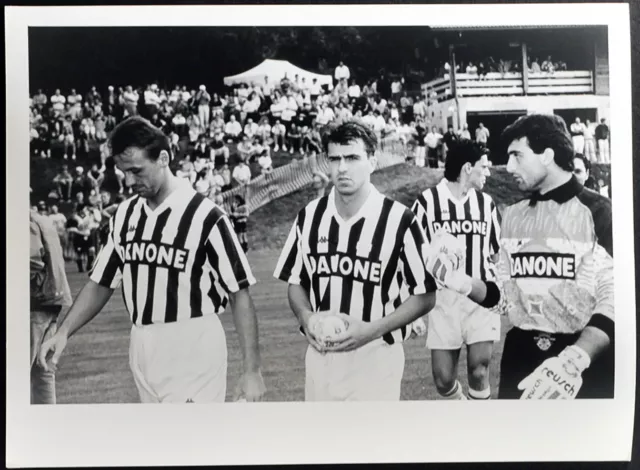 Vintage Press Photo Kohler, Parsa And Peruzzi Juventus 1994 FT 2566 - print