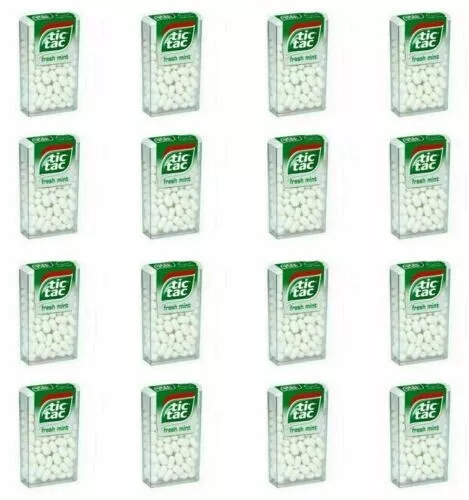 Pack of 24 Tic Tac Fresh Mint Flavour Candy ,7.2 g Each + fresh Stock
